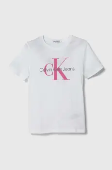 Calvin Klein Jeans tricou de bumbac pentru copii imagine