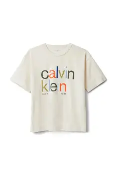 Calvin Klein Jeans tricou de bumbac pentru copii imagine