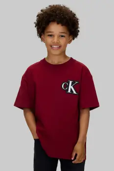 Calvin Klein Jeans tricou de bumbac pentru copii imagine