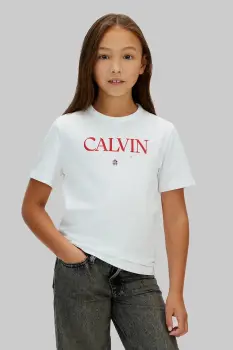 Calvin Klein Jeans tricou de bumbac pentru copii imagine