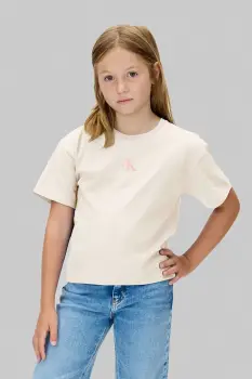 Calvin Klein Jeans tricou de bumbac pentru copii imagine