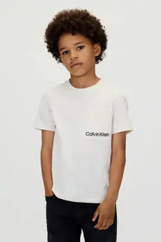 Calvin Klein Jeans tricou de bumbac pentru copii imagine