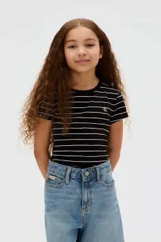 Calvin Klein Jeans tricou de bumbac pentru copii imagine