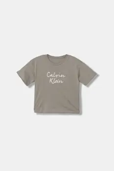 Calvin Klein Jeans tricou de bumbac pentru copii imagine