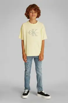 Calvin Klein Jeans tricou de bumbac pentru copii imagine