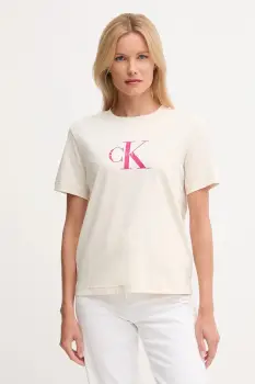 Calvin Klein Jeans tricou de dama bumbac imagine