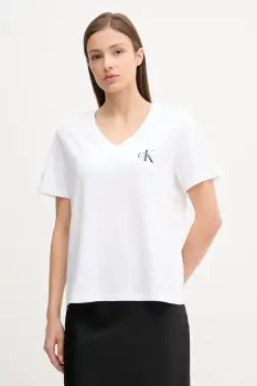 Calvin Klein Jeans tricou de dama din bumbac pachet de 2 imagine