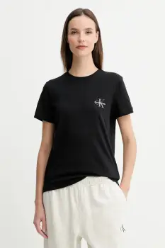 Calvin Klein Jeans tricou de dama din bumbac pachet de 2 imagine