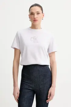 Calvin Klein Jeans tricou din bumbac imagine