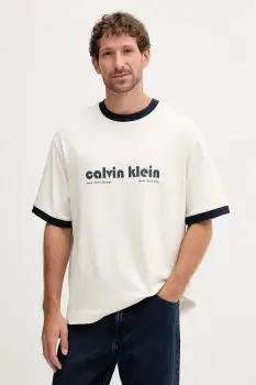 Calvin Klein Jeans tricou din bumbac imagine