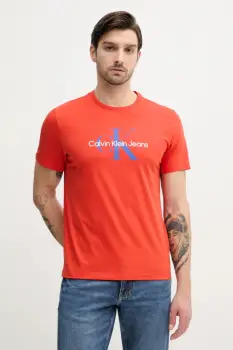 Calvin Klein Jeans tricou din bumbac imagine