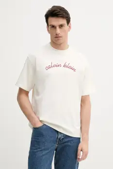 Calvin Klein Jeans tricou din bumbac imagine