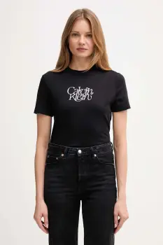 Calvin Klein Jeans tricou din bumbac imagine