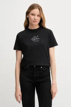 Calvin Klein Jeans tricou din bumbac imagine
