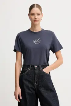 Calvin Klein Jeans tricou din bumbac imagine