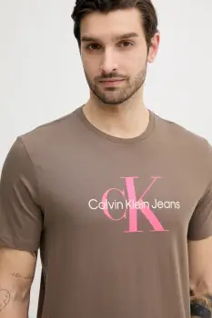 Calvin Klein Jeans tricou din bumbac imagine