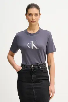 Calvin Klein Jeans tricou din bumbac imagine