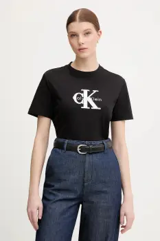 Calvin Klein Jeans tricou din bumbac imagine