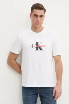 Calvin Klein Jeans tricou din bumbac imagine