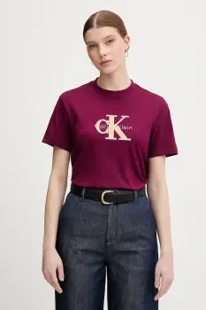 Calvin Klein Jeans tricou din bumbac imagine