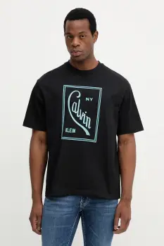 Calvin Klein Jeans tricou din bumbac imagine