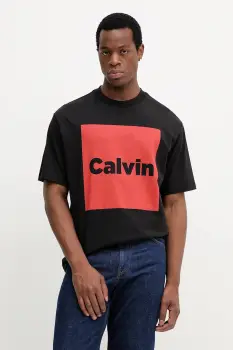 Calvin Klein Jeans tricou din bumbac imagine