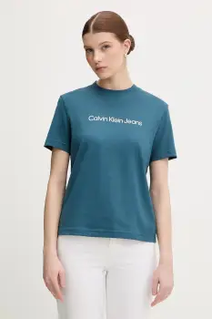 Calvin Klein Jeans tricou din bumbac imagine
