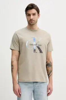 Calvin Klein Jeans tricou din bumbac imagine