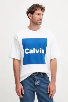 Calvin Klein Jeans tricou din bumbac imagine