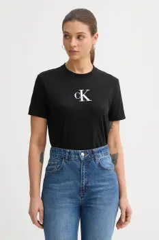 Calvin Klein Jeans tricou din bumbac imagine