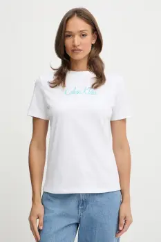 Calvin Klein Jeans tricou din bumbac imagine