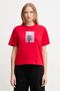 Calvin Klein Jeans tricou din bumbac imagine