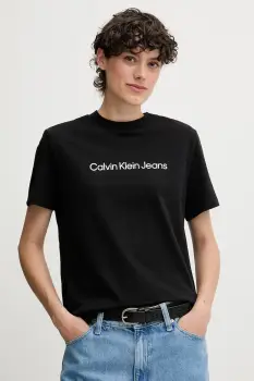 Calvin Klein Jeans tricou din bumbac imagine