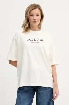 Calvin Klein Jeans tricou din bumbac imagine