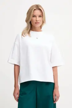 Calvin Klein Jeans tricou din bumbac imagine