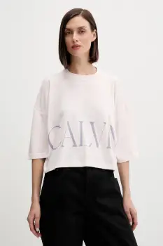 Calvin Klein Jeans tricou din bumbac imagine