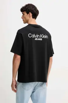 Calvin Klein Jeans tricou din bumbac imagine