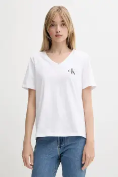 Calvin Klein Jeans tricou femei din bumbac pachet de 2 imagine