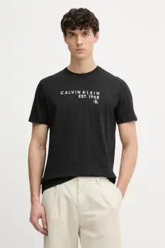 Calvin Klein Jeans tricou pentru barbati, din bumbac imagine