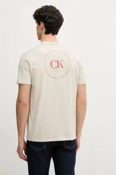Calvin Klein Jeans tricou pentru barbati, din bumbac imagine