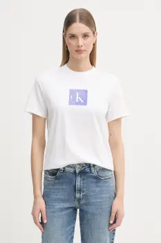 Calvin Klein Jeans tricou pentru femei, din bumbac imagine