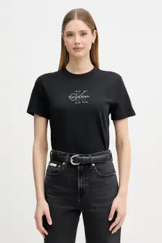 Calvin Klein Jeans tricou pentru femei, din bumbac imagine