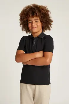 Calvin Klein Jeans tricou polo copii 0 imagine