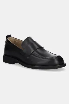 Calvin Klein mocasini de piele SQ RUBBER LOAFER imagine