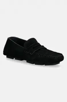Calvin Klein mocasini din piele intoarsa SQUARE DRIVER SUEDE imagine