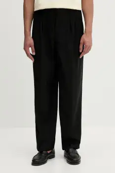 Calvin Klein pantaloni barbati cu lana imagine
