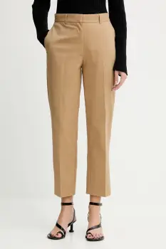 Calvin Klein pantaloni chinos de dama bumbac cu elastan imagine