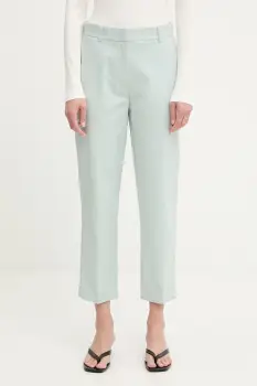 Calvin Klein pantaloni chinos de dama din bumbac cu elastan imagine