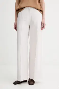 Calvin Klein pantaloni de dama cu lyocell imagine