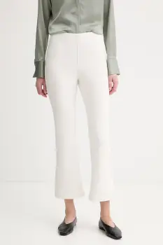 Calvin Klein pantaloni de dama cu vascoza imagine